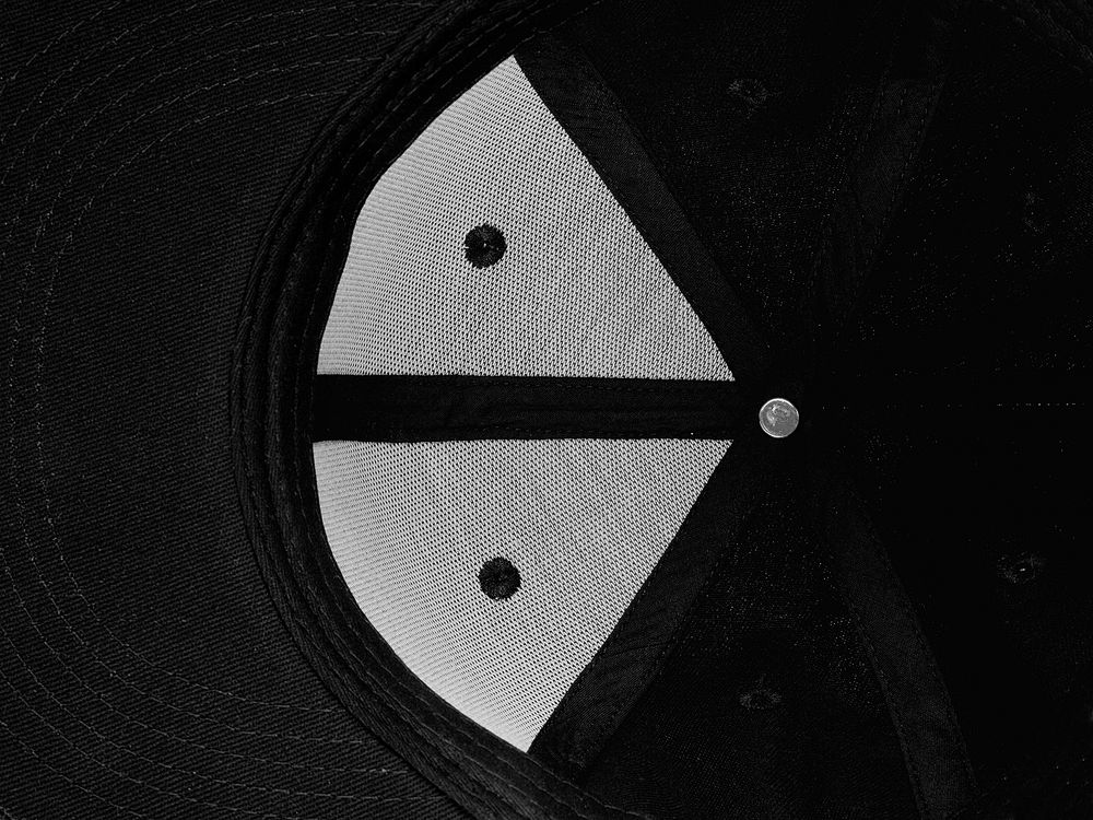 Бейсболка C2, черная — изображение 4