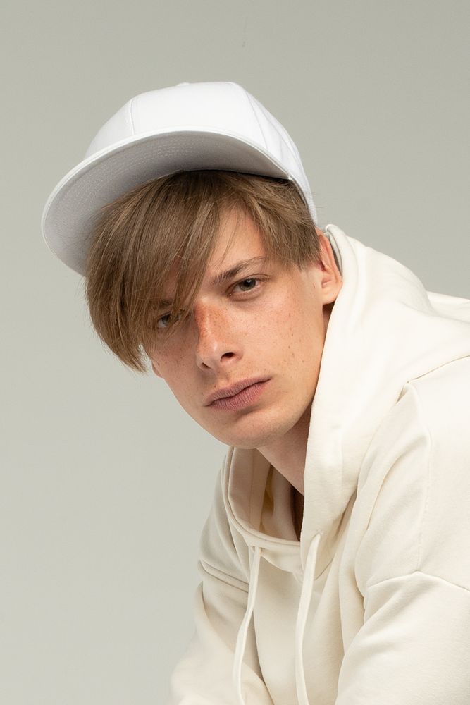 Бейсболка C2, белая — изображение 7