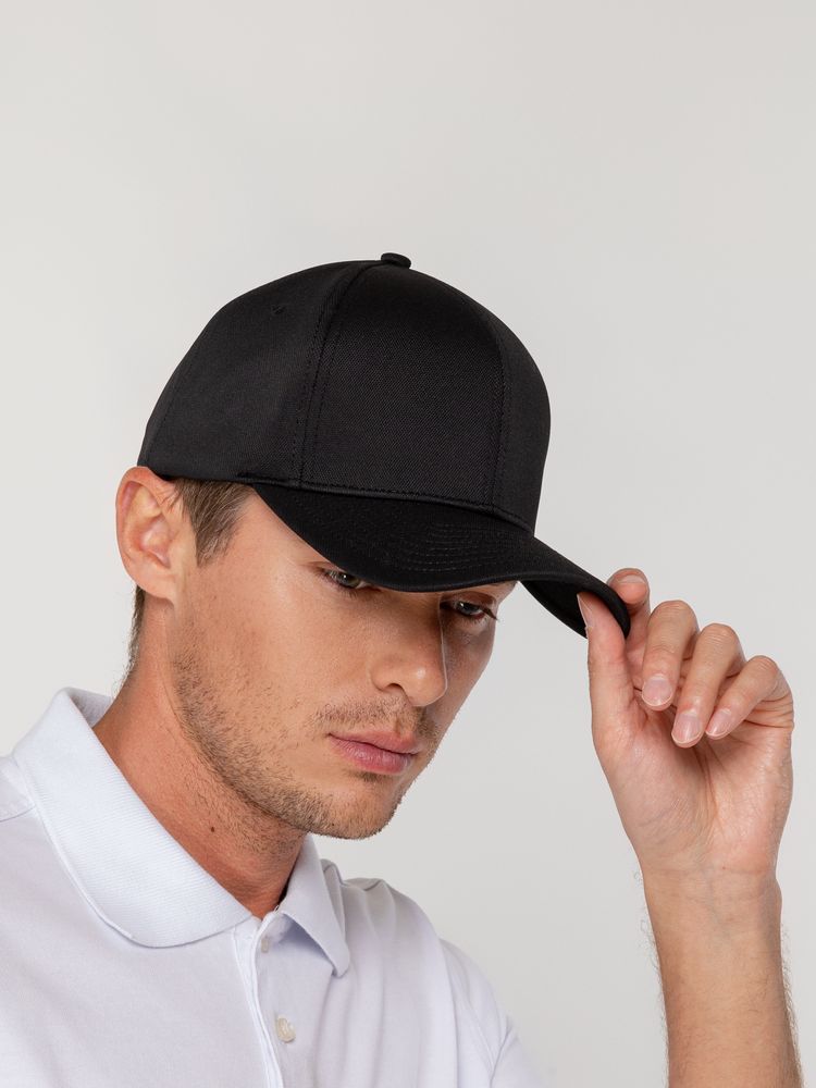 Бейсболка Harris, черная — изображение 7