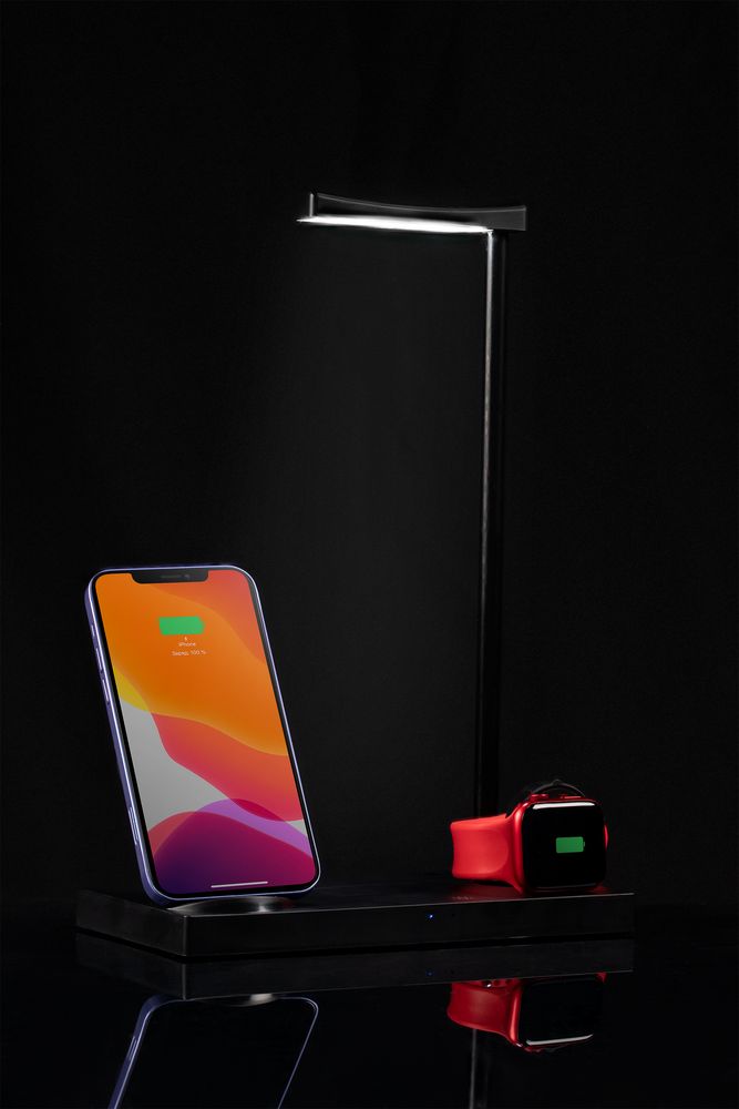 Зарядная станция с лампой Quick Trick, черная — изображение 11