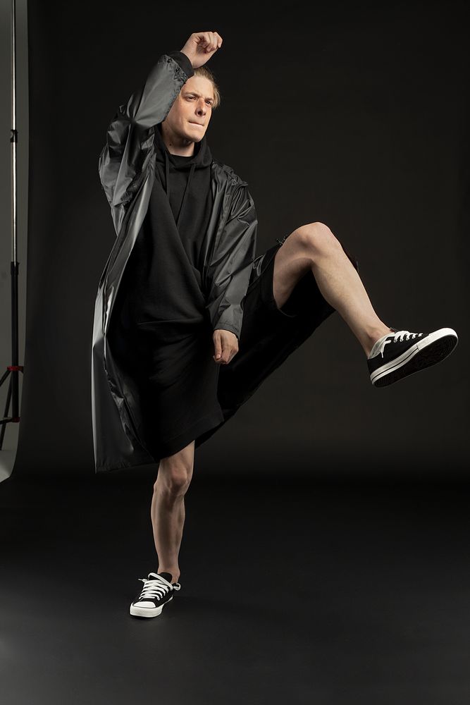 Дождевик R2, черный — изображение 17