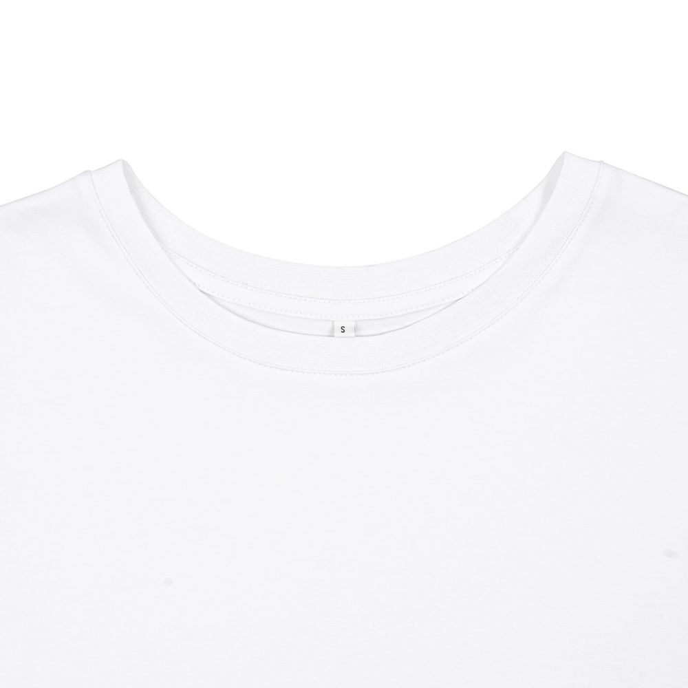 Футболка унисекс оверсайз Crosstown, белая — изображение 5