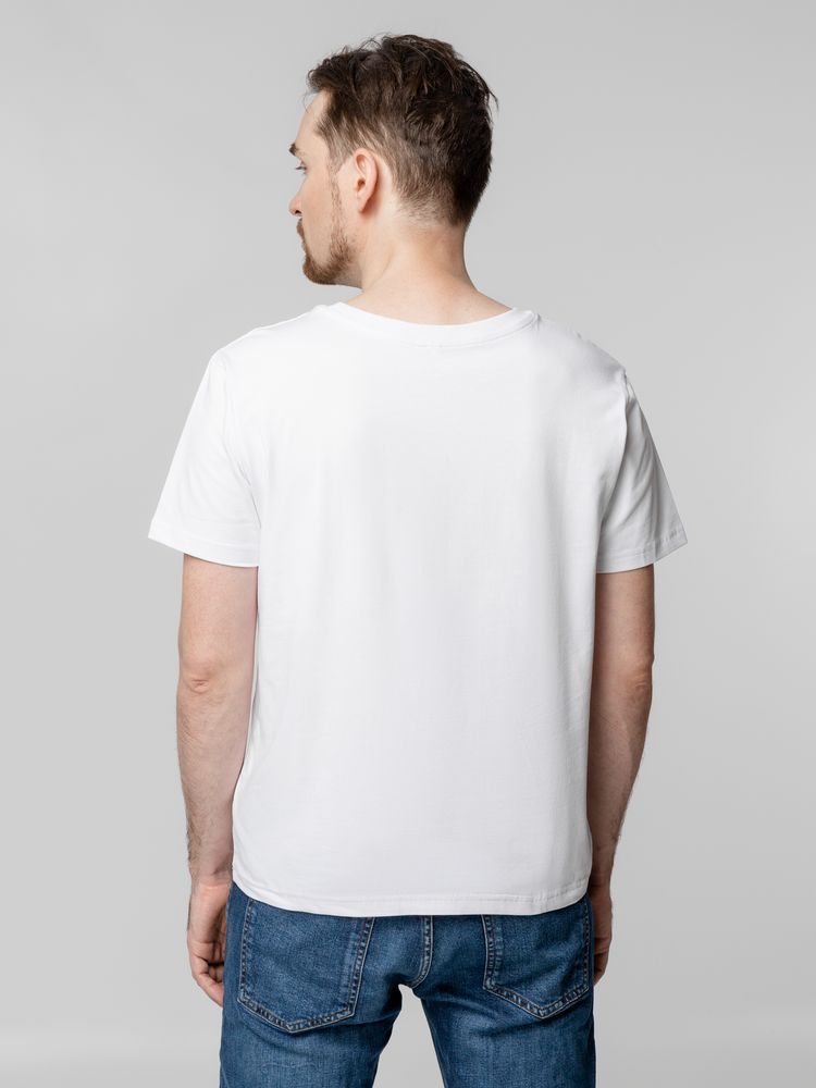 Футболка унисекс Tervu, белая — изображение 8