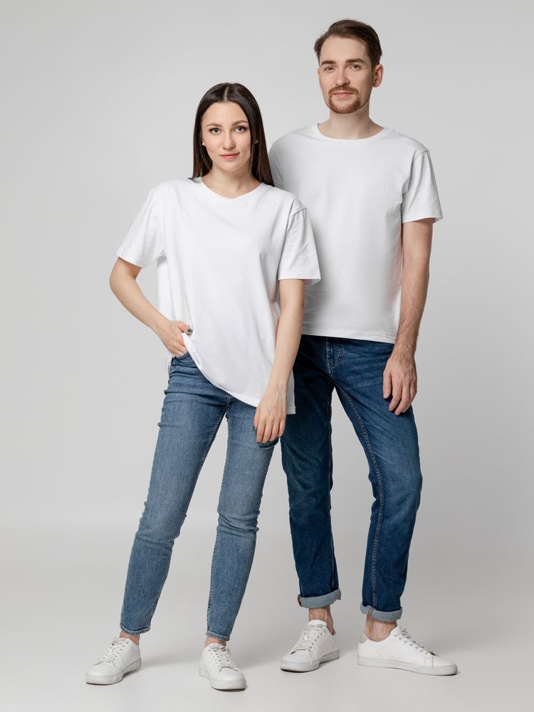 Футболка унисекс Tervu, белая — изображение 12