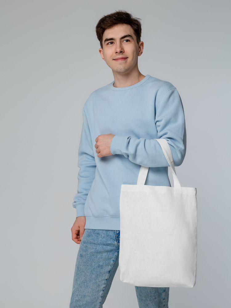 Сумка для покупок Linne, белая — изображение 7