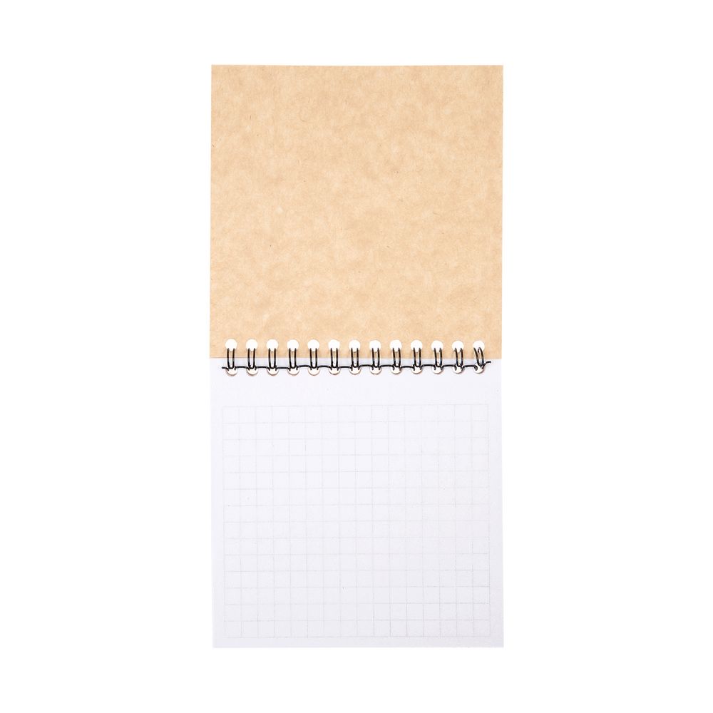Блокнот на пружине Centar M, крафт — изображение 4