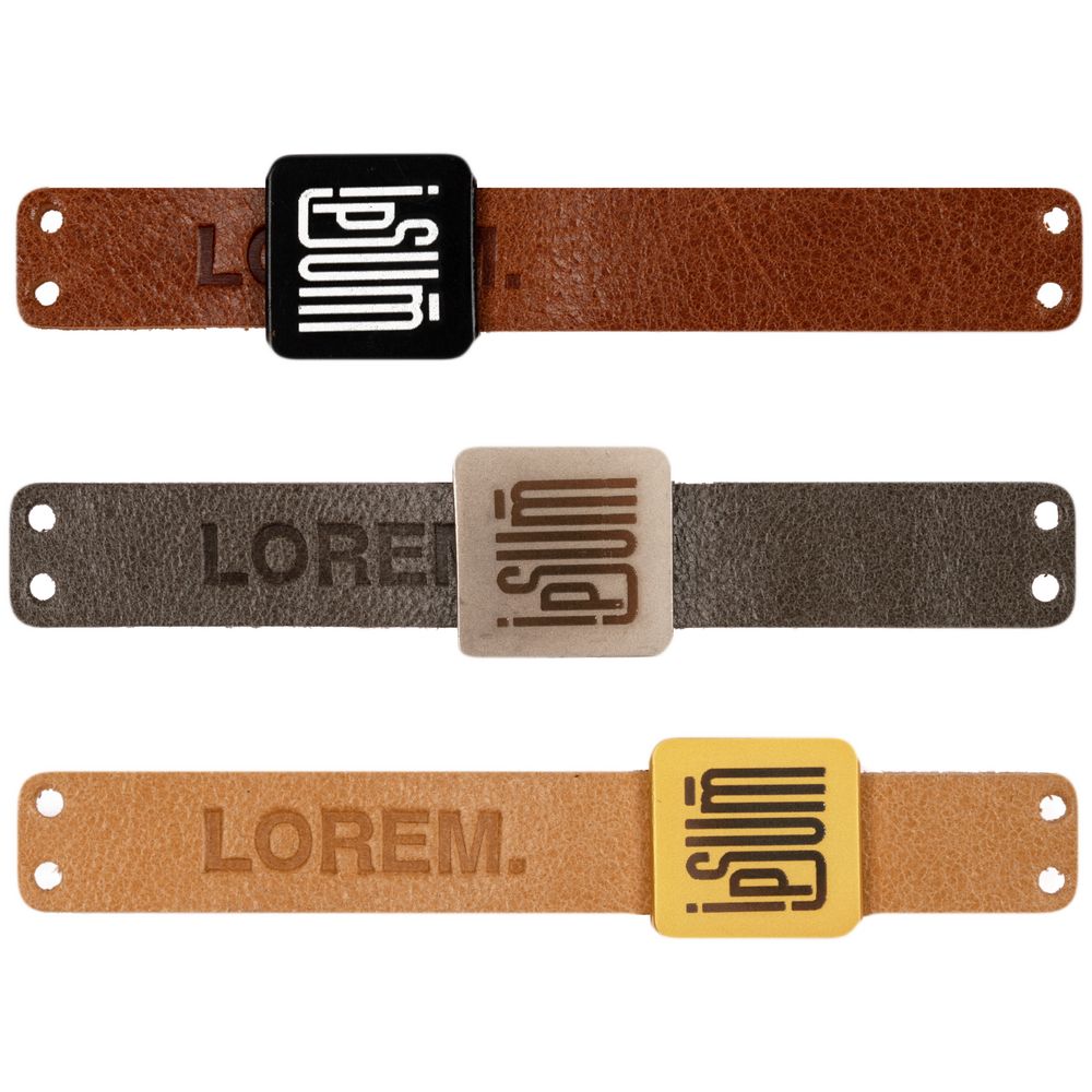 Лейбл кожаный Beta, XS, серый — изображение 6