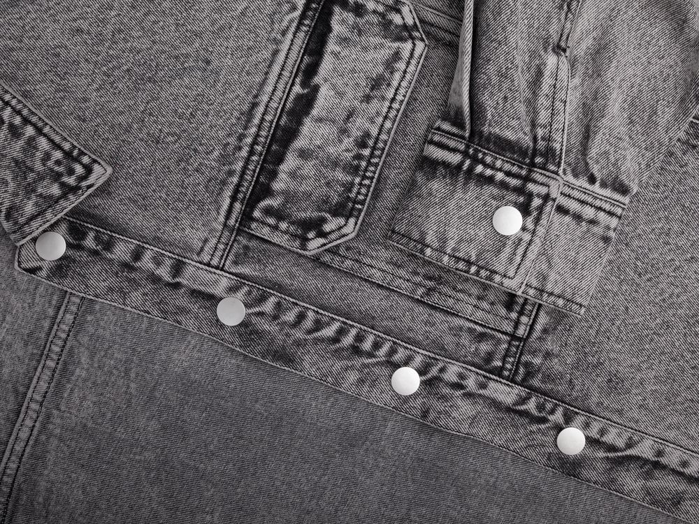 Куртка джинсовая O2, серая — изображение 6