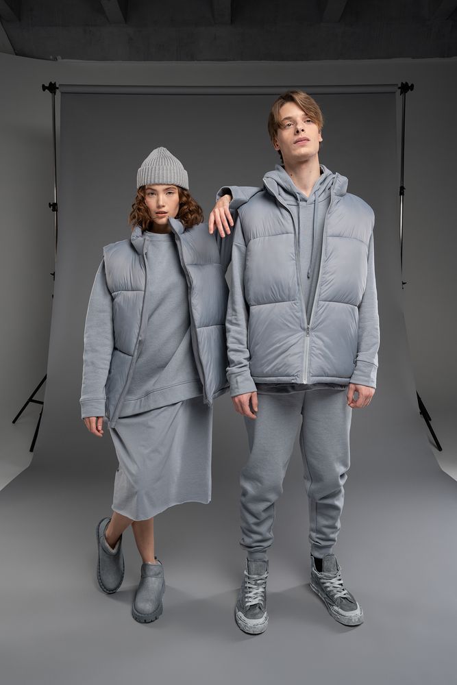 Жилет двусторонний V2, серый — изображение 18