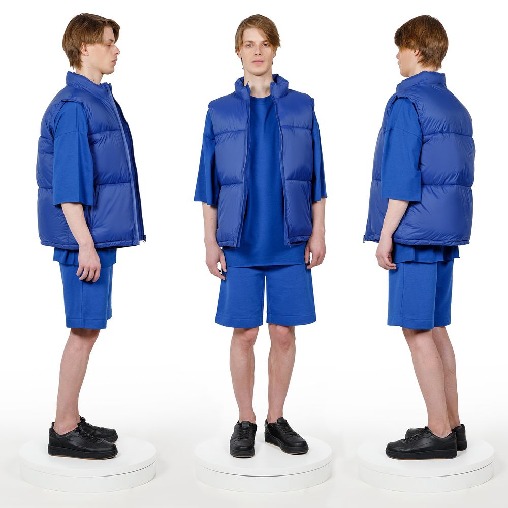 Жилет двусторонний V2, синий — изображение 11