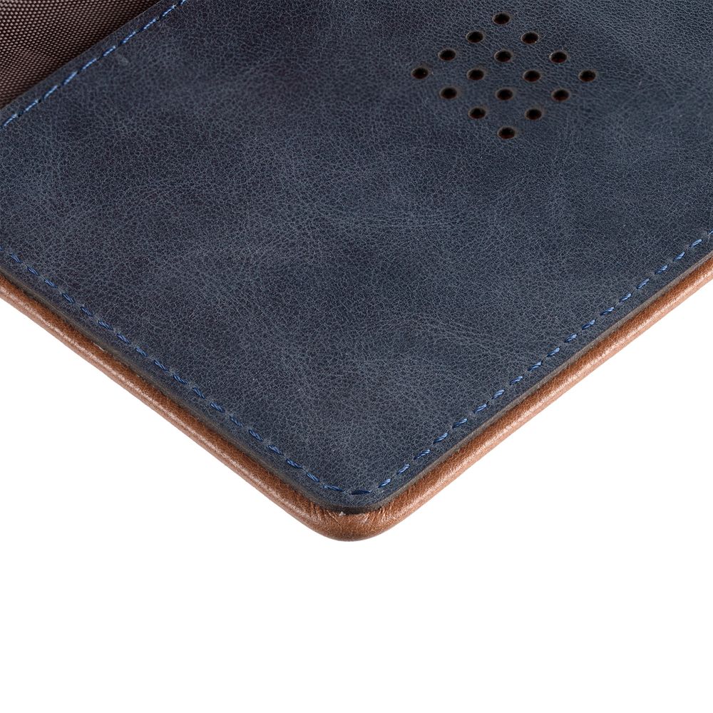 Обложка для паспорта Kalsa Palermo, синяя — изображение 10