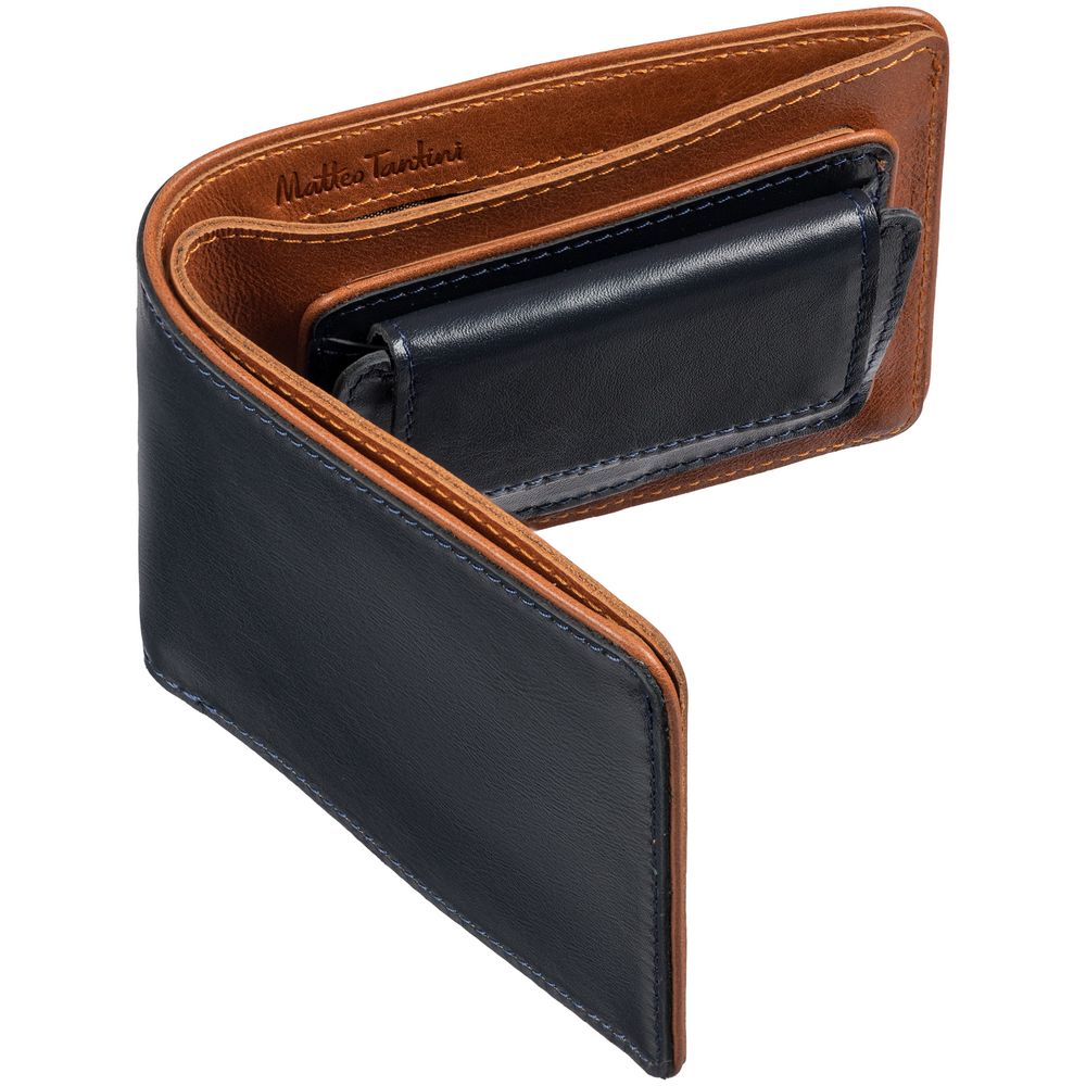 Портмоне Kalsa Palermo, синее — изображение 5