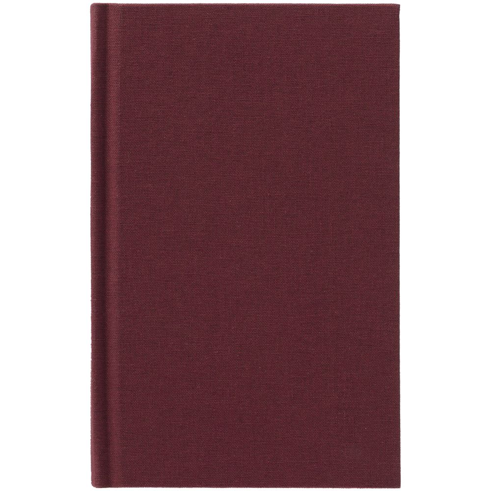 Ежедневник Lotus Mini, недатированный, бордовый — изображение 3