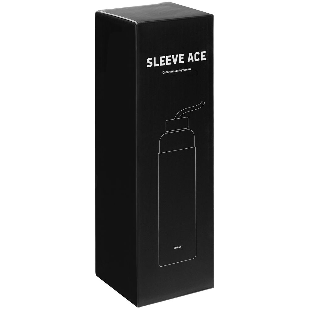 Бутылка для воды Sleeve Ace, красная — изображение 10