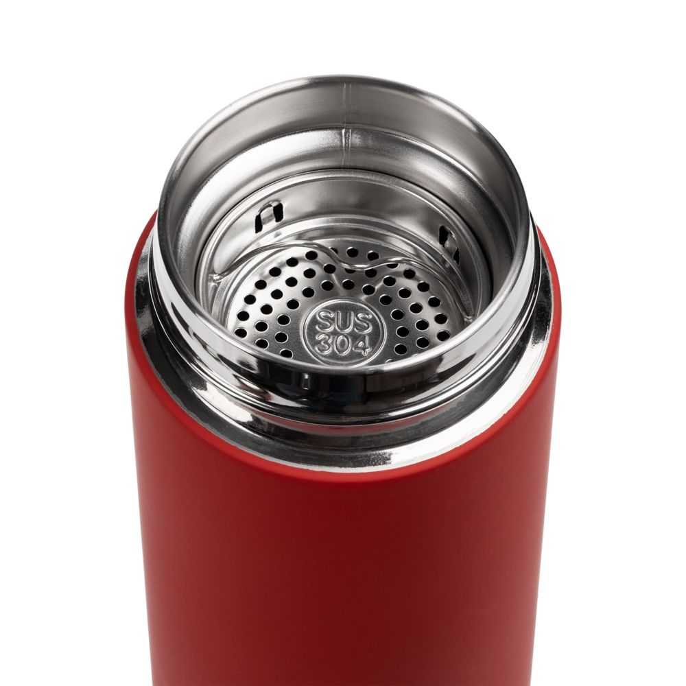 Термос с ситечком Percola, красный — изображение 4