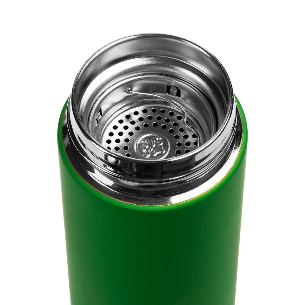 Термос с ситечком Percola, ver.2, зеленый — изображение 5