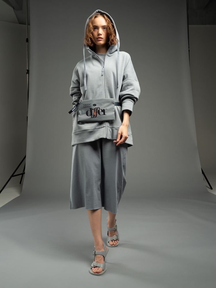 Поясная сумка W2, серая — изображение 15