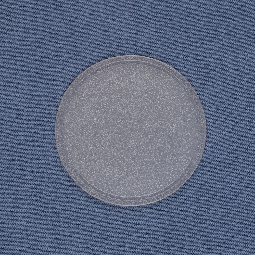 Лейбл из ПВХ Dzeta Round, L, прозрачный — изображение 4