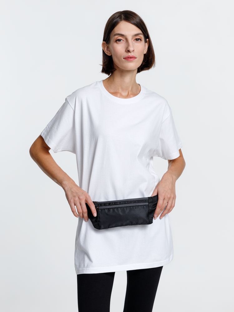 Спортивная поясная сумка Run for Fun, черная — изображение 8