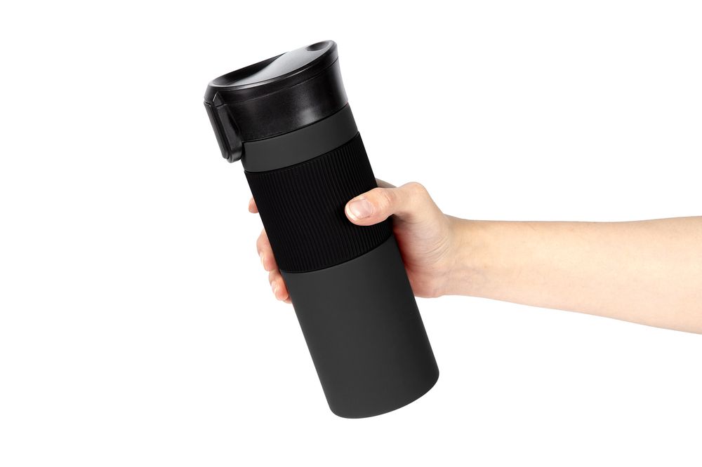 Термостакан Tralee XL, черный — изображение 9