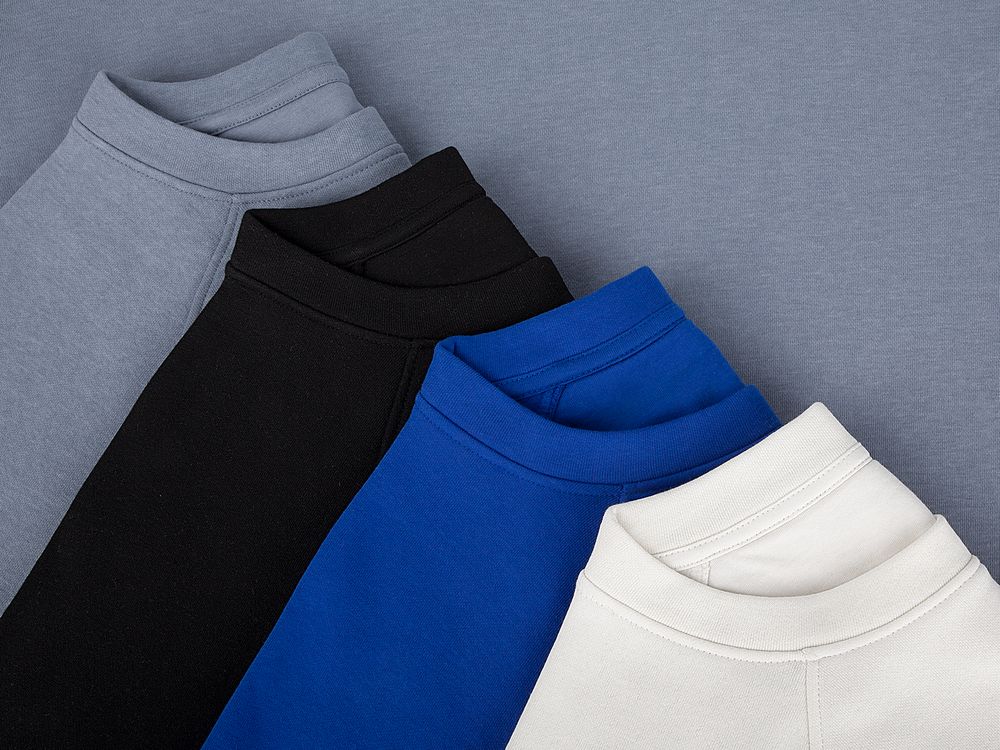 Свитшот унисекс S1, черный — изображение 12