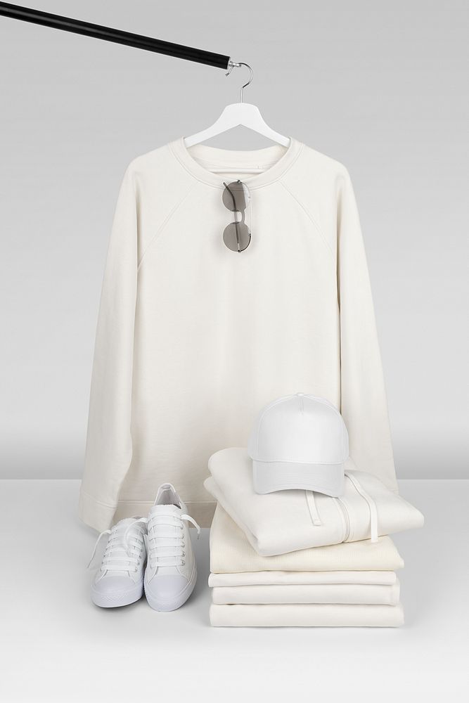 Свитшот унисекс S1, молочно-белый — изображение 16