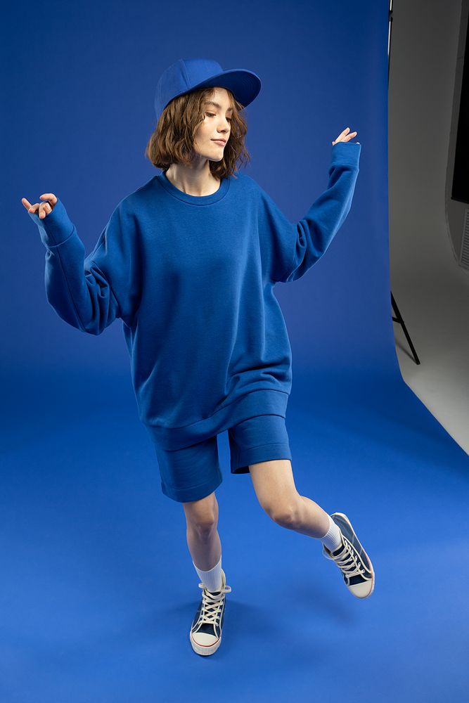 Свитшот унисекс S2, синий — изображение 3