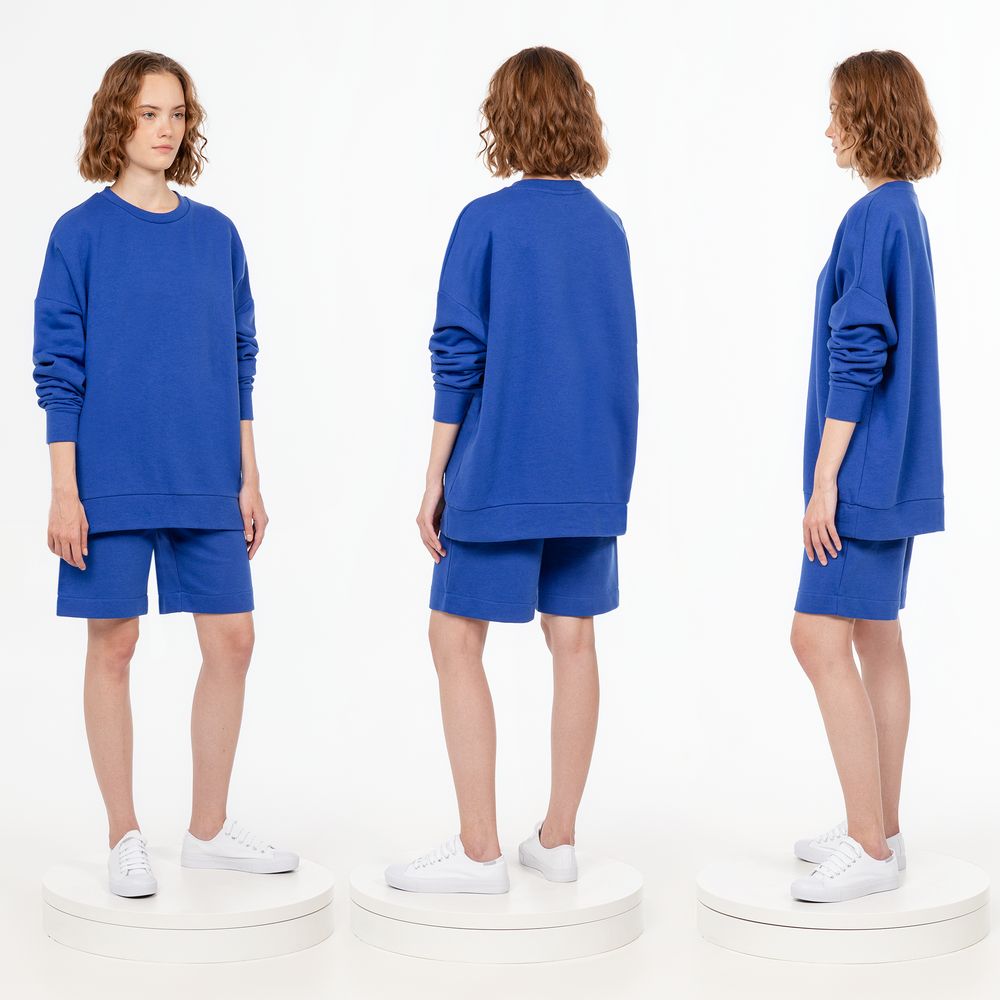 Свитшот унисекс S2, синий — изображение 5