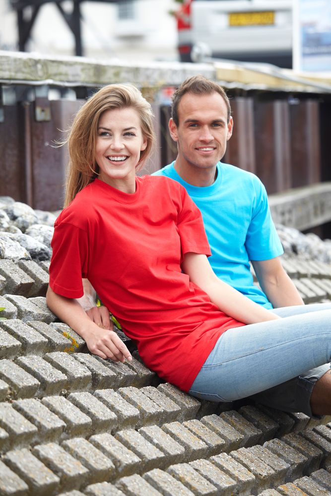 Футболка мужская Heavy, желтая — изображение 4