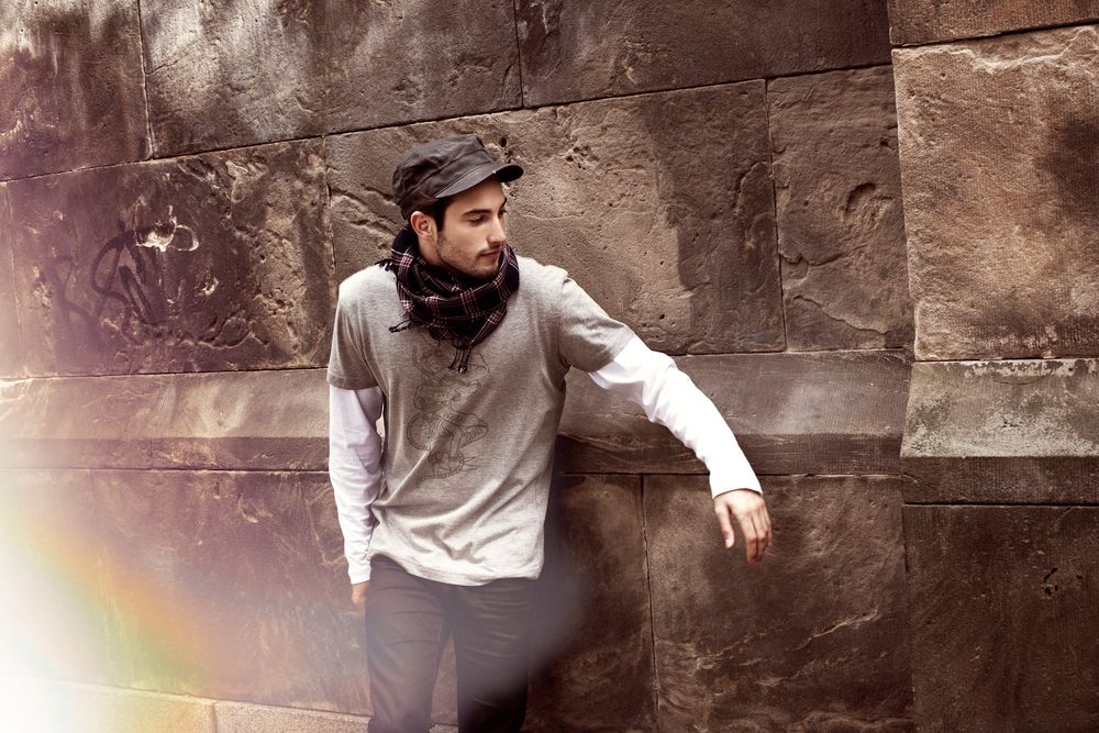 Футболка мужская Heavy, желтая — изображение 6