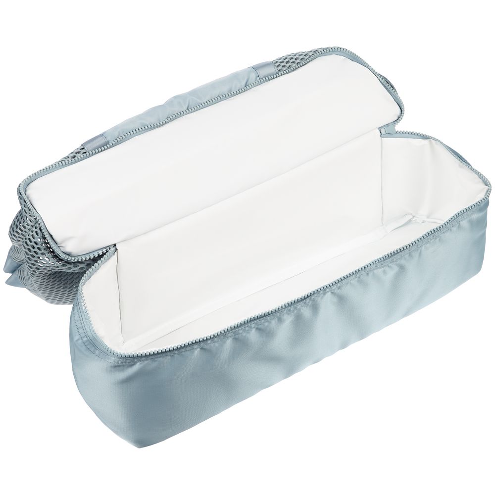 Шопер с термоотделением Verkko, серо-голубой — изображение 6