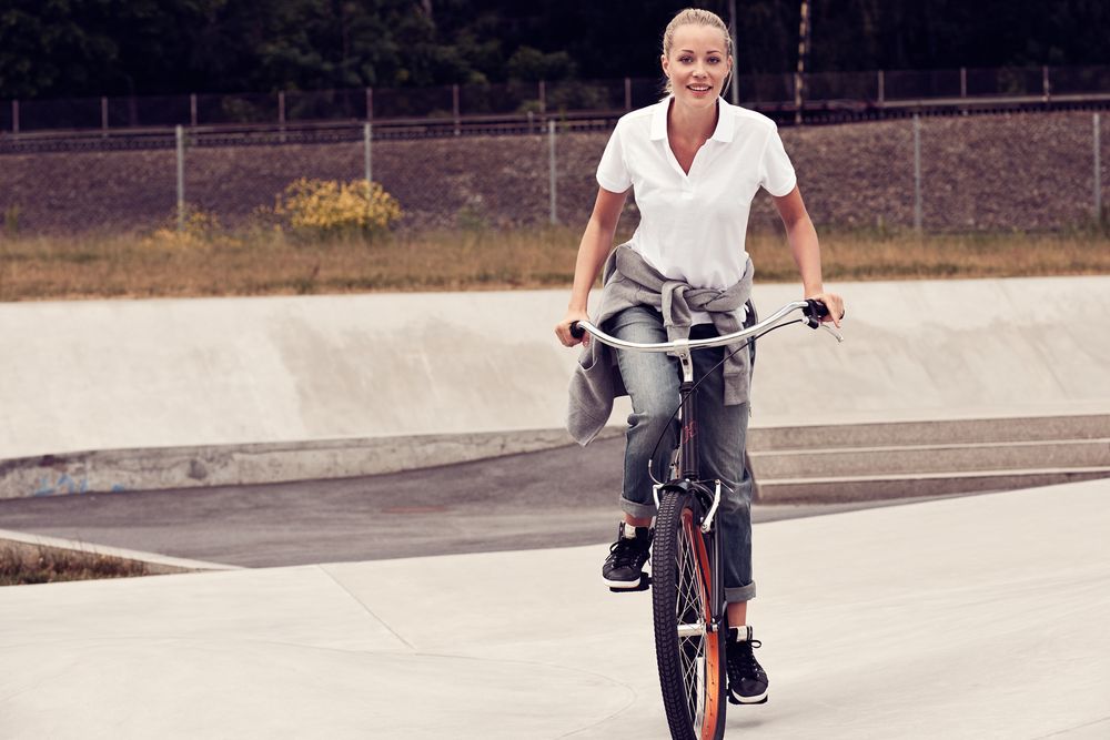 Рубашка поло женская Surf Lady, черная — изображение 5