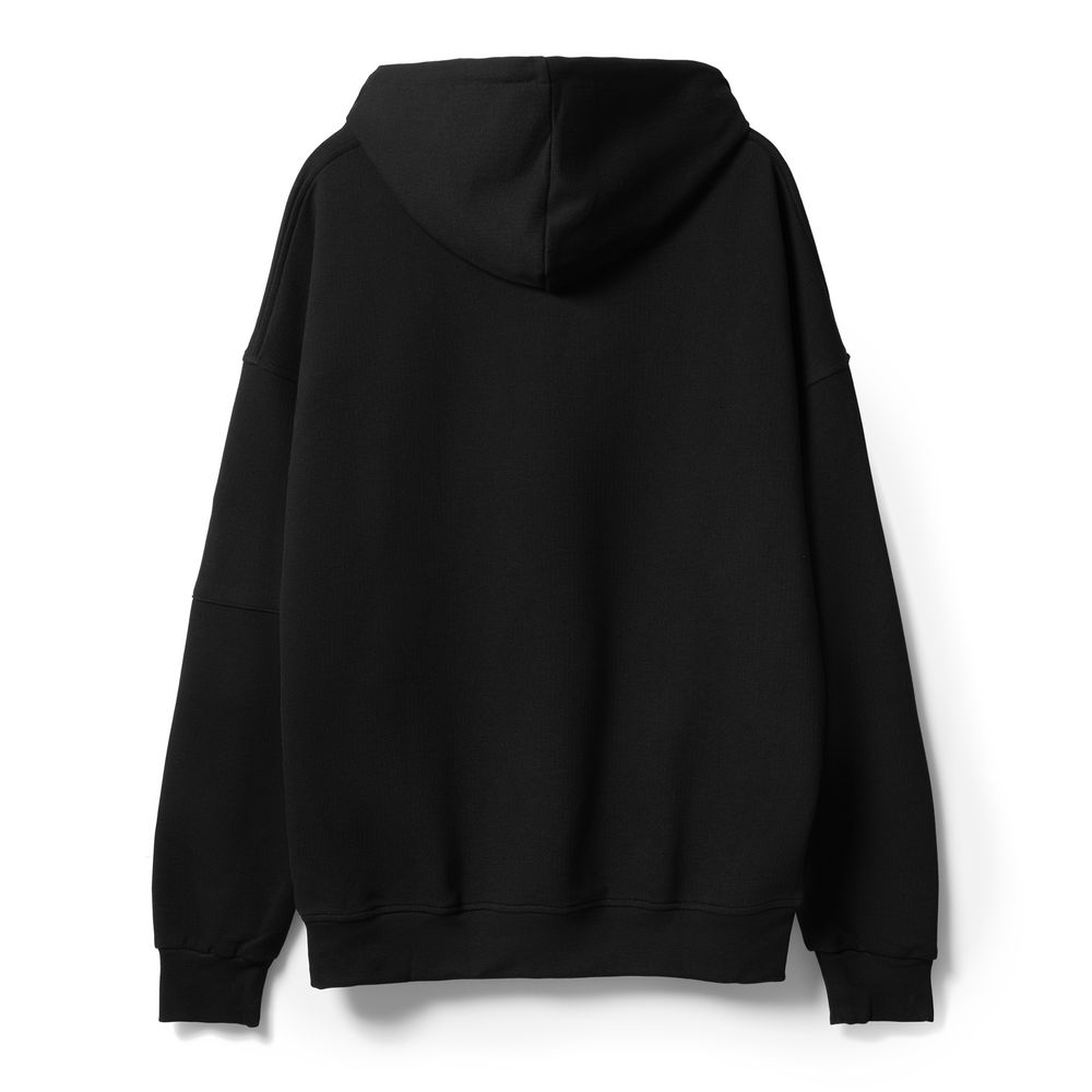 Худи унисекс Hand Some, черное — изображение 4