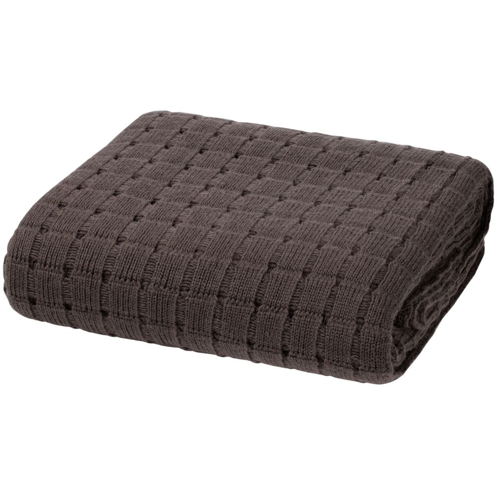 Плед Exquisito, коричневый — изображение 3