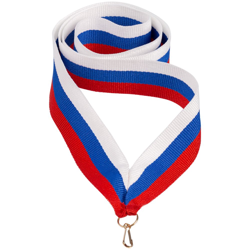 Лента с карабином Champ, триколор — изображение 3