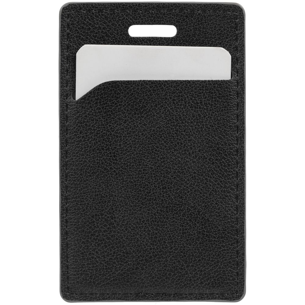 Чехол для пропуска Petrus, черный — изображение 5