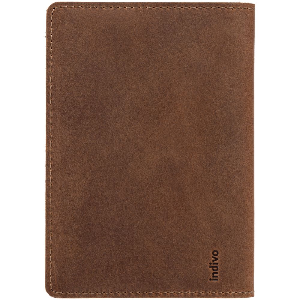 Обложка для паспорта inStream, коричневая — изображение 3