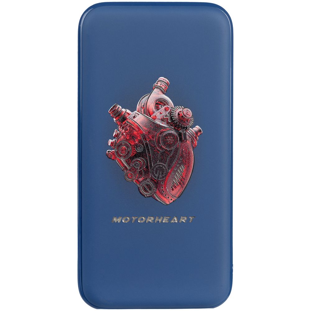 Аккумулятор с подсветкой markBright City, 10000 мАч, синий — изображение 5