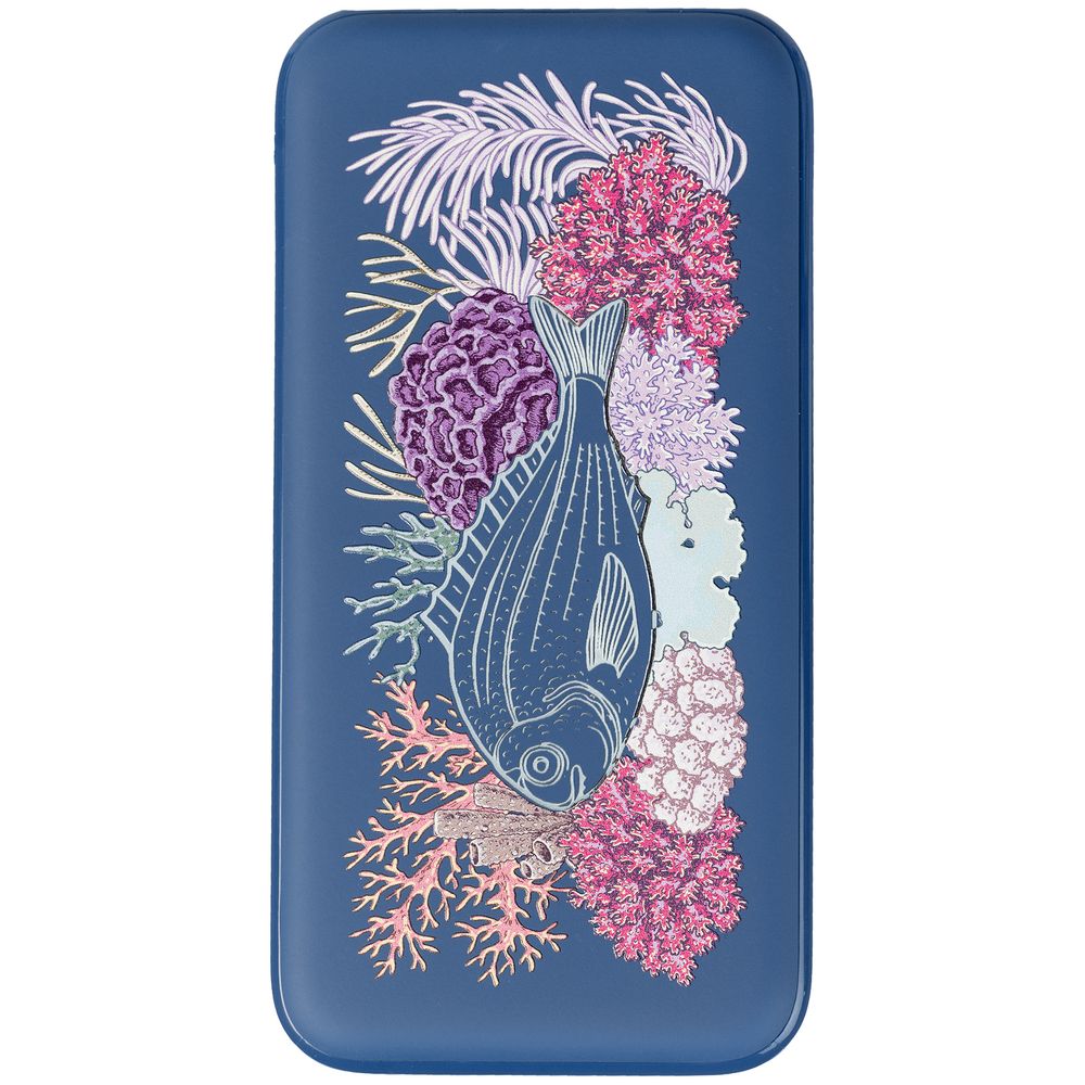 Аккумулятор с подсветкой markBright City, 10000 мАч, синий — изображение 8