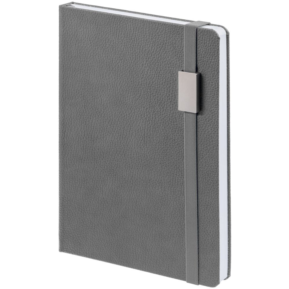 Ежедневник Nova Metal, недатированный, серый — изображение 3