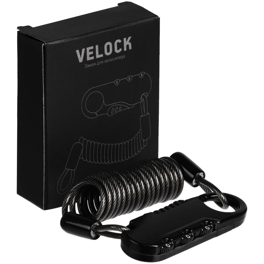 Кодовый замок для велосипеда Velock, черный — изображение 4