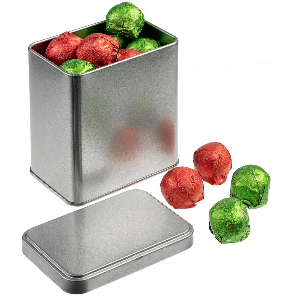 Коробка прямоугольная Jarra, серебристая — изображение 4