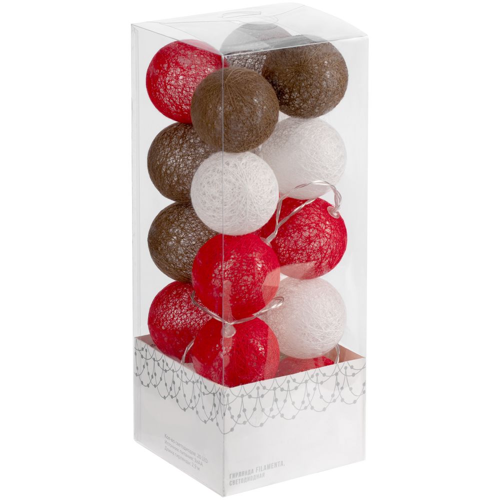 Гирлянда Filamenta, красная — изображение 4