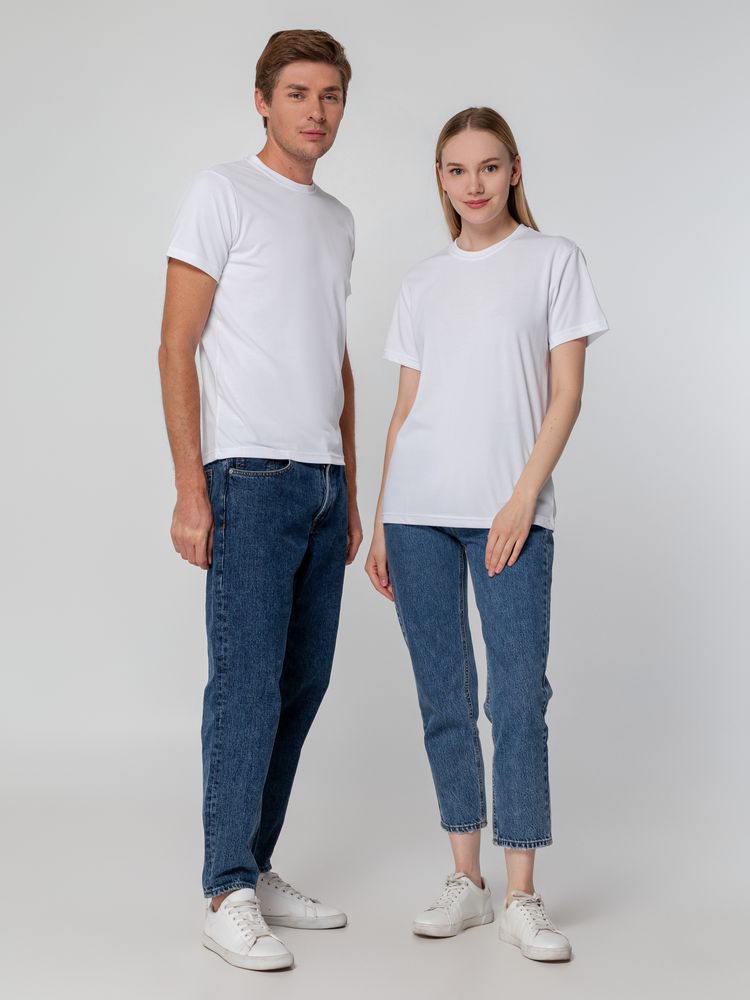 Футболка унисекс Sublimatism, белая — изображение 13