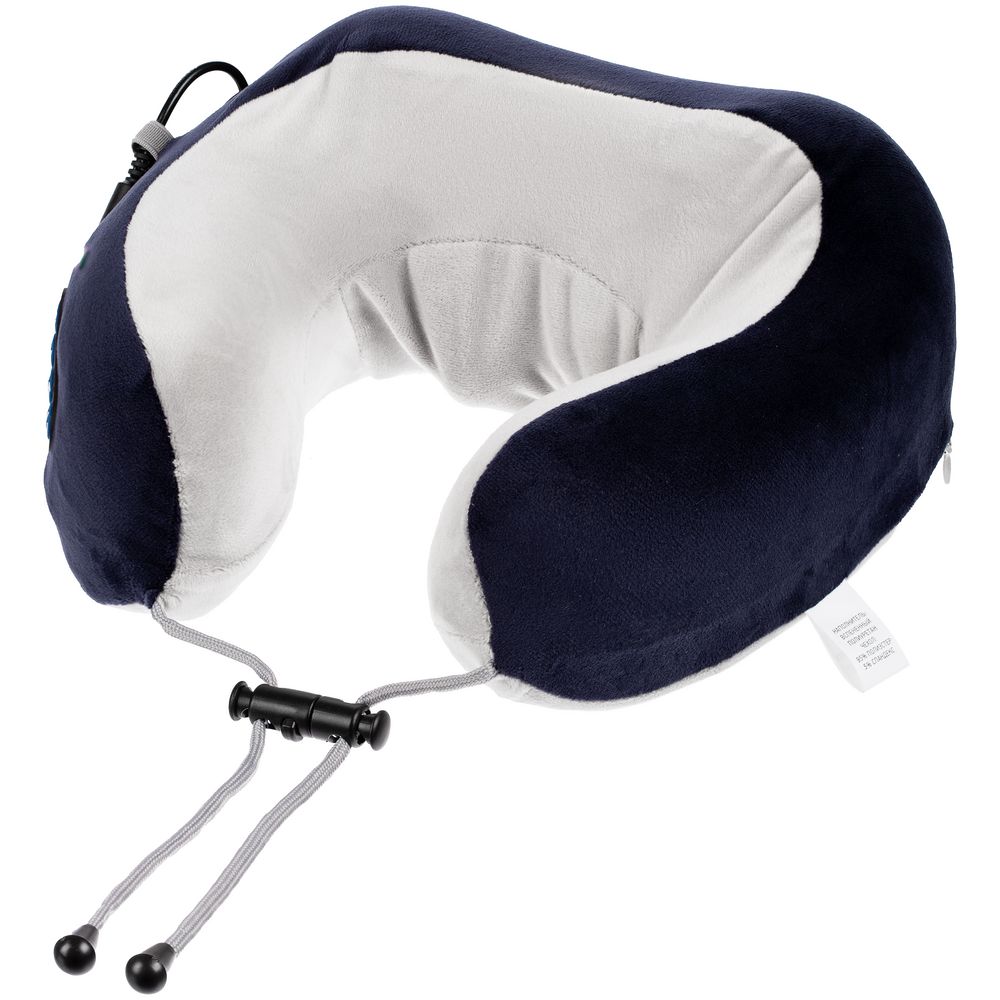 Дорожная подушка-массажер inRelax, синяя — изображение 6