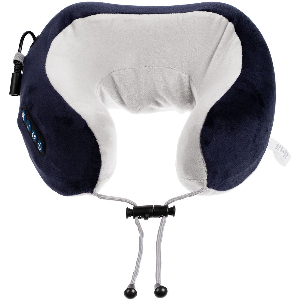 Дорожная подушка-массажер inRelax, синяя — изображение 3