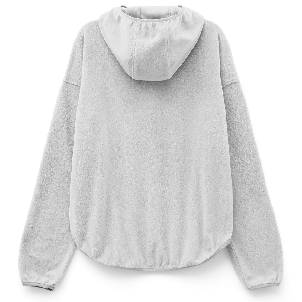 Анорак флисовый унисекс Fliska, светло-серый — изображение 3