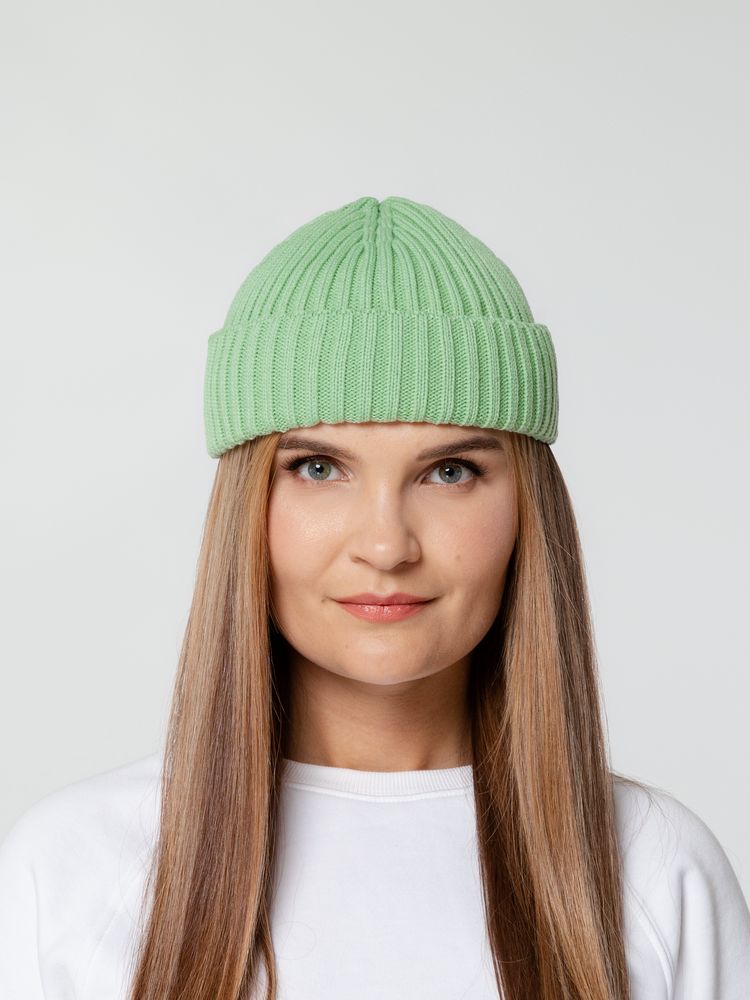Шапка Hipsta, зеленая (мятная) — изображение 5