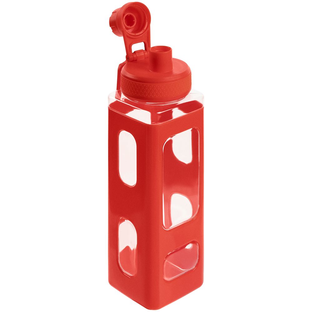 Бутылка для воды Square Fair, красная — изображение 5