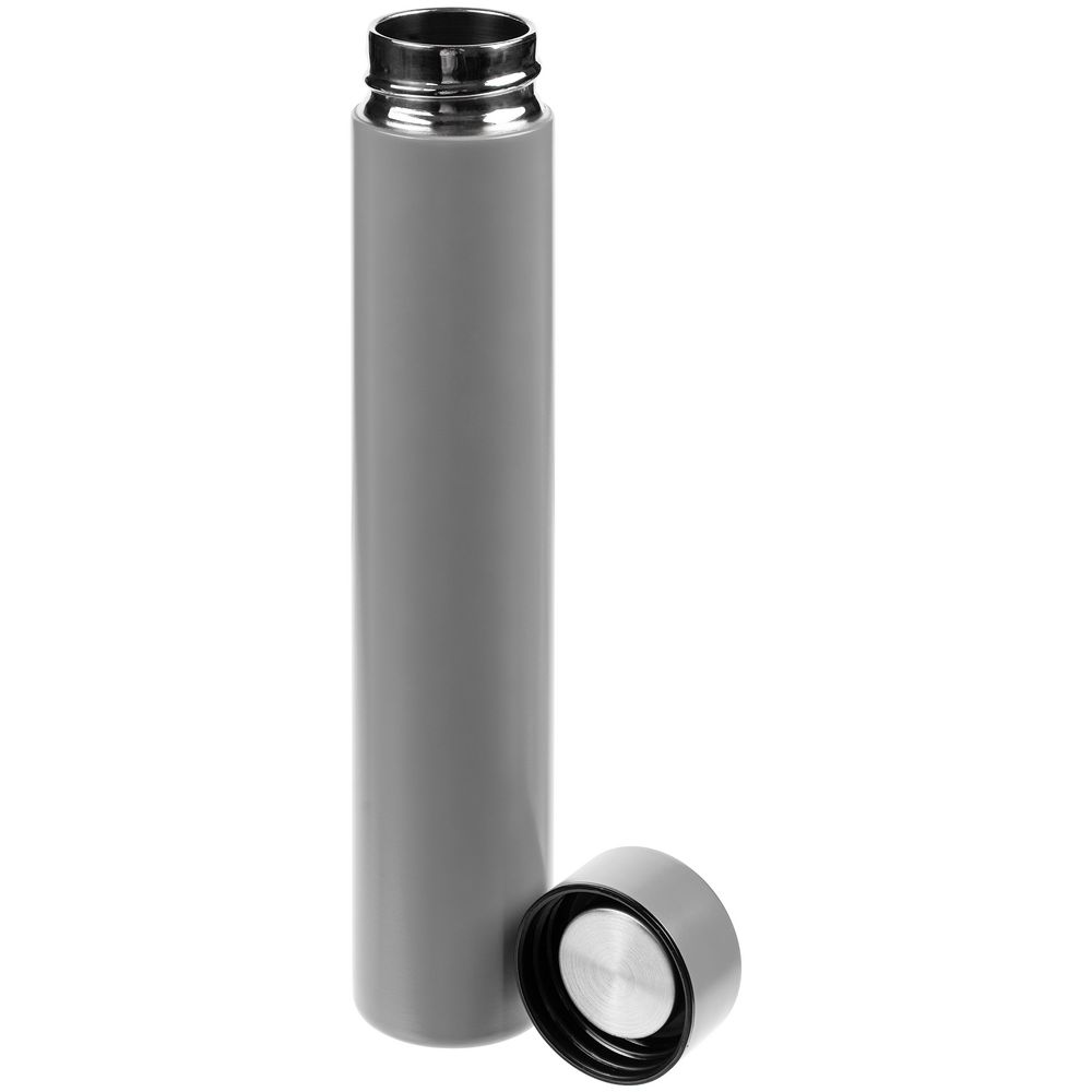 Термобутылка Metropolis, серая — изображение 3